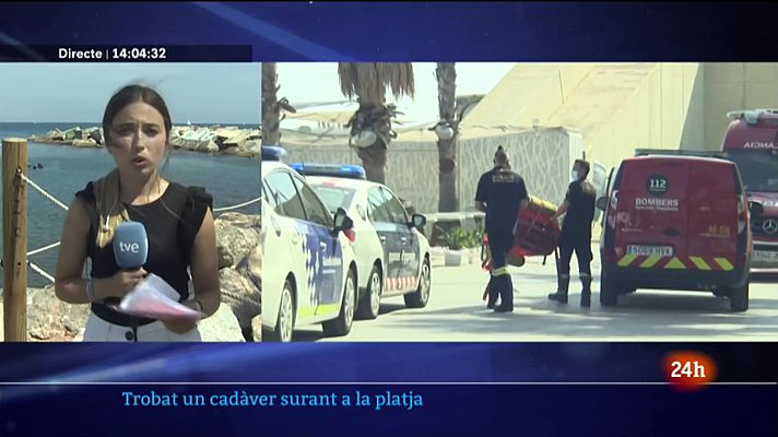 L'Informatiu - Investiguen l'aparició d'un cadàver a la platja de Sant Sebastià de Barcelona