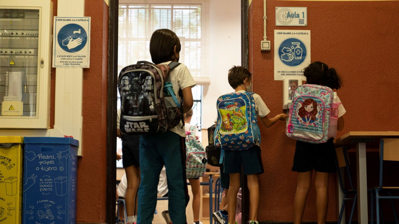 Arranca esta semana el tercer curso escolar en pandemia en casi toda España