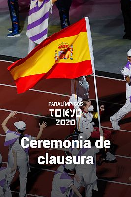 Ceremonia de clausura de los JJOO Paralímpicos Tokyo 2020