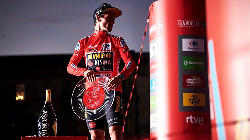 Vuelta a España | Roglic a RTVE: "La temporada ha sido una montaña rusa pero estoy contento"
