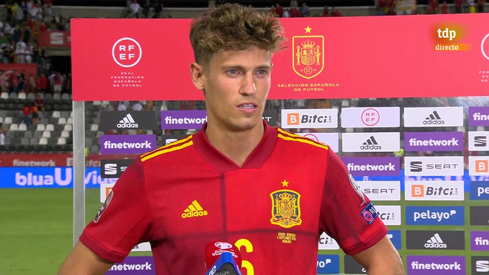 Marcos Llorente: "Necesitábamos un partido así"