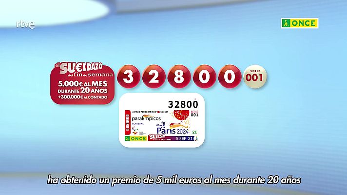 Sorteos ONCE - Sorteo ONCE - 05/09/21