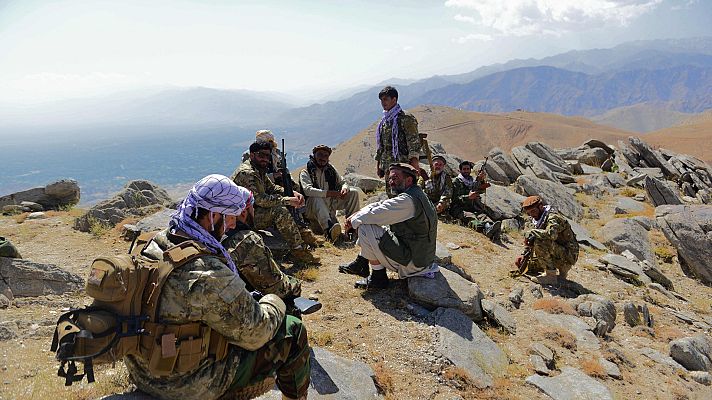 Telediario 2 - Los talibanes proclaman el control del valle de Panjshir