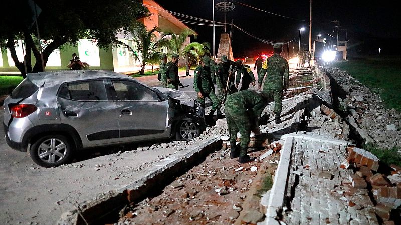 Un terremoto de magnitud 7,1 sacude el centro y sur de México