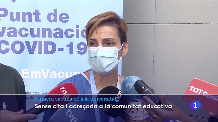 L'Informatiu - La UAB habilita un punt de vacunació sense cita prèvia