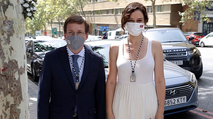 Telediario 1 - Martínez-Almeida no aclara si competirá con Ayuso por el liderazgo del PP en Madrid