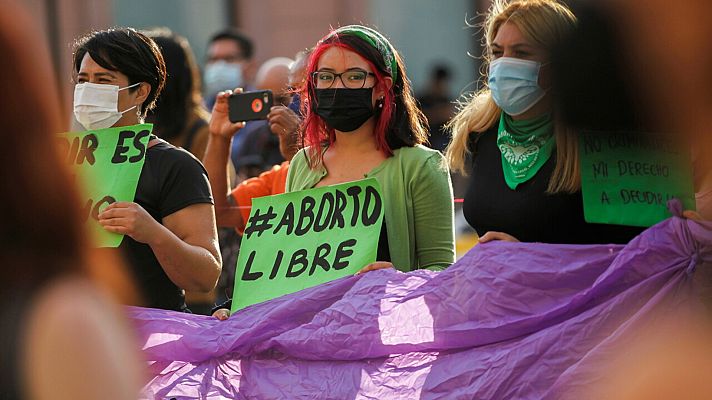 Telediario 1 - México despenaliza el aborto
