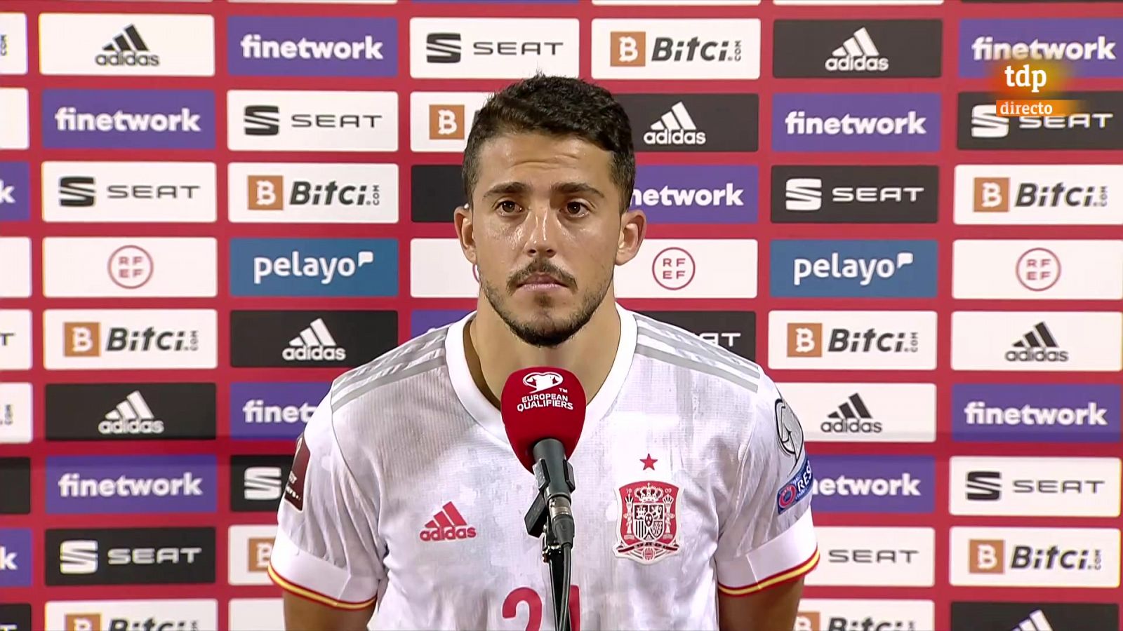 Pablo Fornals, "supercontento" tras su primer gol con la selección -- Ver ahora