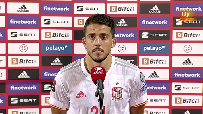 Fútbol - Fornals, "supercontento" tras su primer gol con la selección