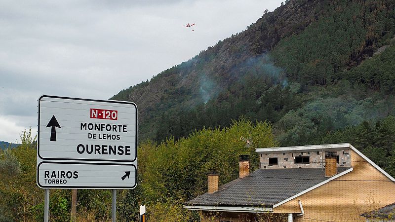 Un vecino de Galicia salva su casa de los incendios después de plantar durante años plantas autóctonas