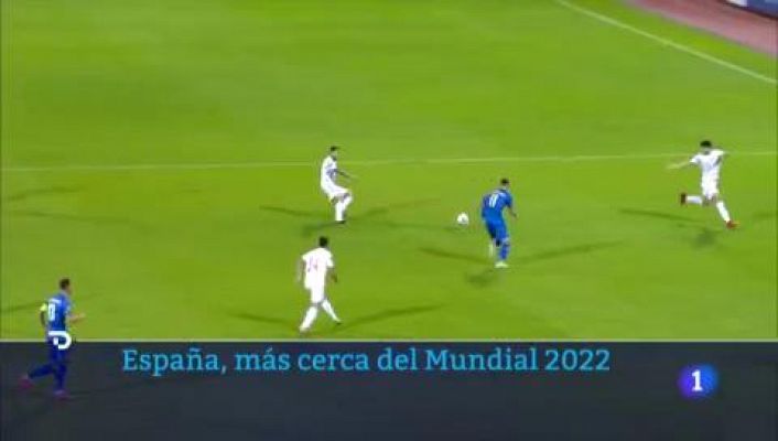 Telediario 1 - La selección española se acerca al Mundial de Catar 2022