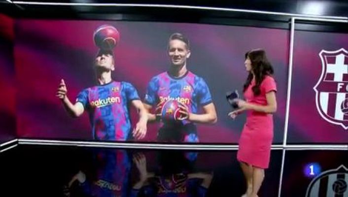 Luuk de Jong, en su presentación con el Barça: "Llevo unas semanas entrenando muy bien, me siento en forma y estoy listo"