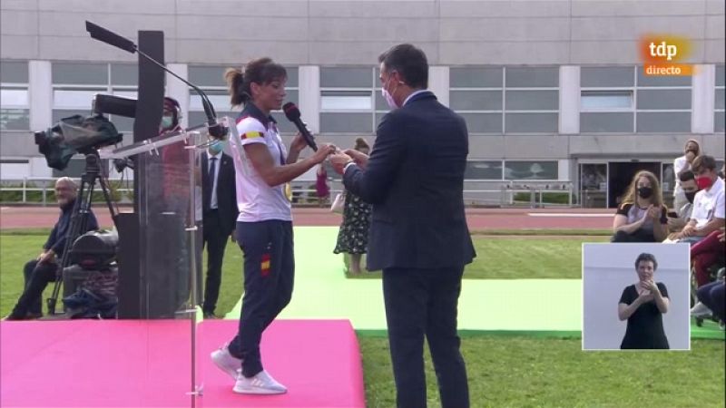 Sandra Sánchez ruega a Pedro Sánchez que se involucre para que el karate se mantenga en el programa olímpico -- Ver ahora