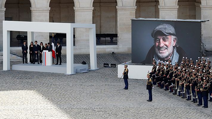 Francia despide a Jean-Paul Belmondo en un sentido homenaje