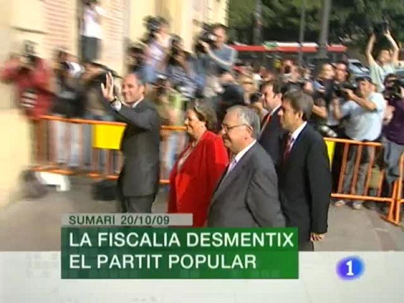  L'Informatiu. Informativo Territorial de la C.Valenciana (20/10/09)