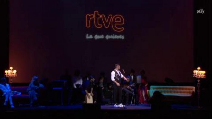 Miguel Poveda lleva el flamenco a la gala 'RTVE, la que quieres'