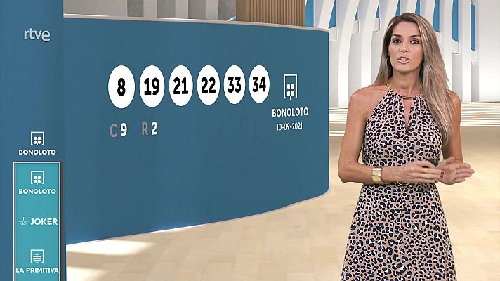 Loterías - Sorteo de la Bonoloto y Euromillones del 10/09/2021