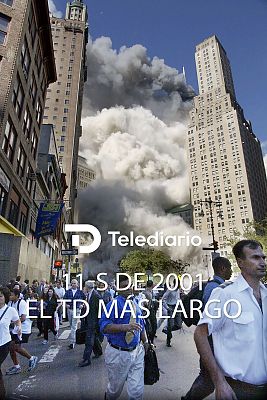 Fue noticia en el Archivo de RTVE - 11S de 2001: el telediario más largo