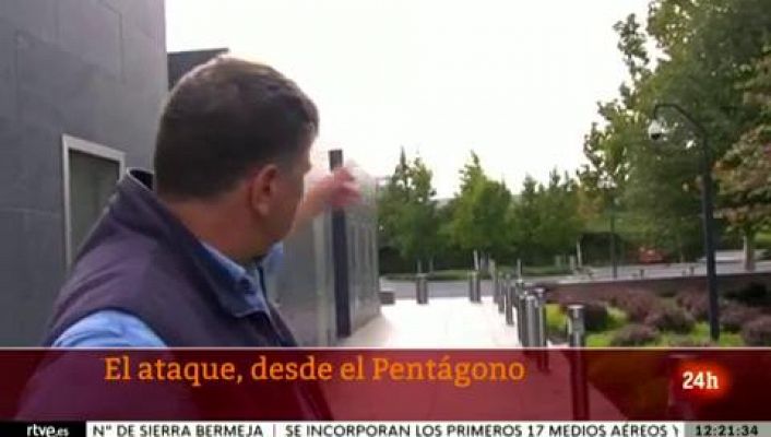 El ataque del 11-S, desde el Pentágono