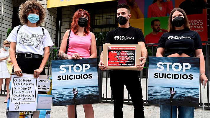Telediario Fin de Semana - El suicidio, la primera causa de muerte entre los jóvenes