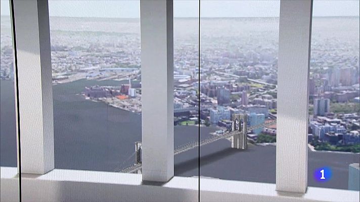 Telediario Fin de Semana - Carlos Galtier, testigo del 11-S, vuelve a hablar con TVE 20 años después