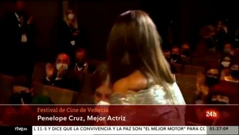 Penélope Cruz, Copa Volpi a la Mejor Actriz de Venecia por 'Madres Paralelas' de Almodóvar