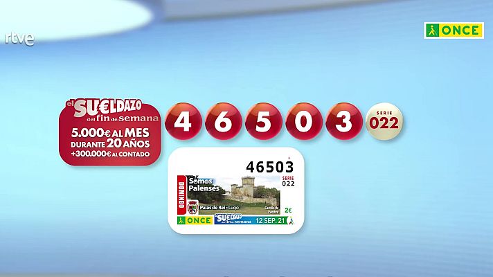 Sorteos ONCE - Sorteo ONCE - 12/09/21