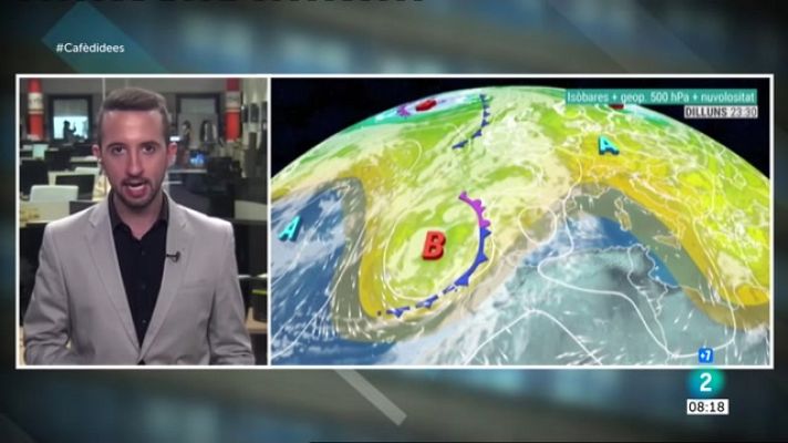 El temps - Augment dels núvols i algunes tempestes de tarda