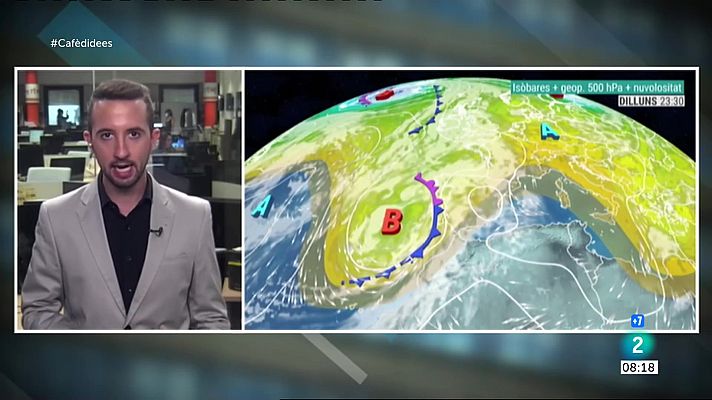 El temps - Augment dels núvols i algunes tempestes de tarda