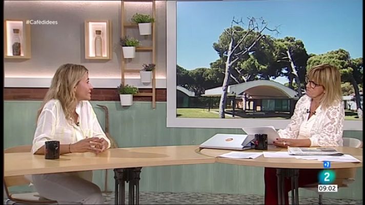 Cafè d'idees - Gemma Nierga entrevista a Raquel Sánchez (Mtra. Transports)