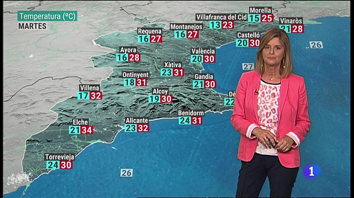 L'informatiu - Comunitat Valenciana - El tiempo en la Comunitat Valenciana - 13/09/21