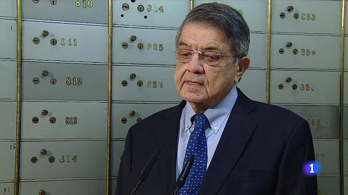 Telediario 1 - Sergio Ramírez recibe apoyo en España