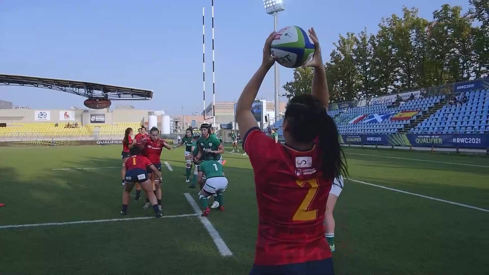 Rugby - Partido clasificación Mundial Femenino: España - Irlanda - ver ahora