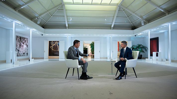 Telediario 2 - Sánchez: "Es cierto el aumento de delitos de odio"