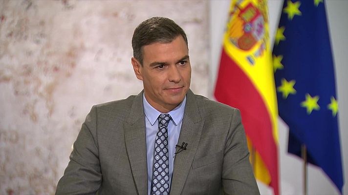 Telediario 2 - Entrevista a Pedro Sánchez