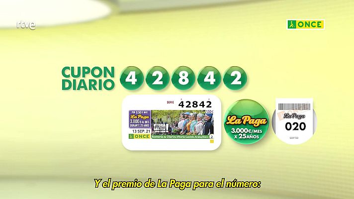 Sorteos ONCE - Sorteo ONCE - 13/09/21