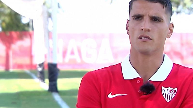 Erik Lamela: "No dudé en venir al Sevilla cuando surgió la oportunidad"