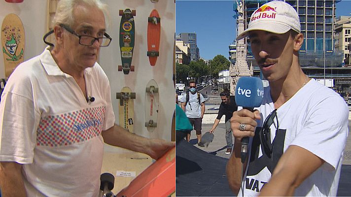 Telediario 2 - El auge del skate en España: de los pioneros a los JJ.OO.