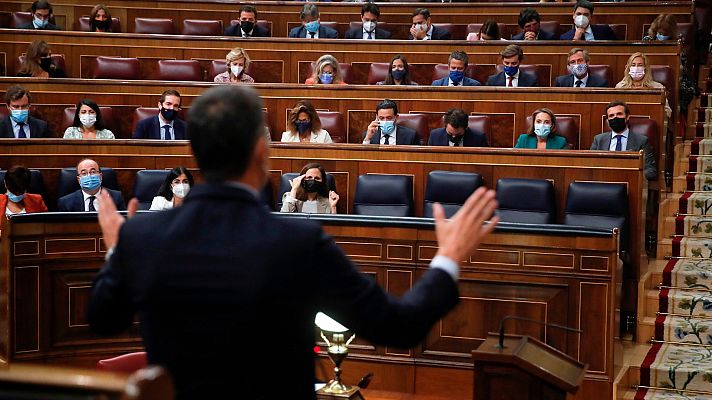 Duro enfrentamiento entre Sánchez y Casado por el precio de la luz, la mesa de Cataluña y el CGPJ 