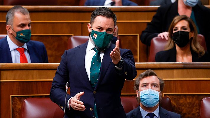 Informativo 24h - Sánchez defiende el diálogo con Cataluña tras las críticas de Abascal: "¿Qué más va a ceder a los enemigos de España?"