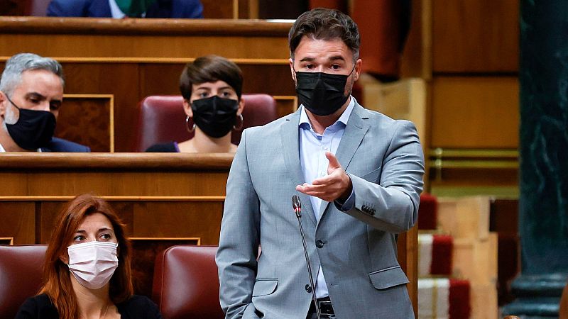 Rufián advierte a Sánchez, a horas de la mesa con Cataluña: "Si fracasa, no fracasa el independentismo"