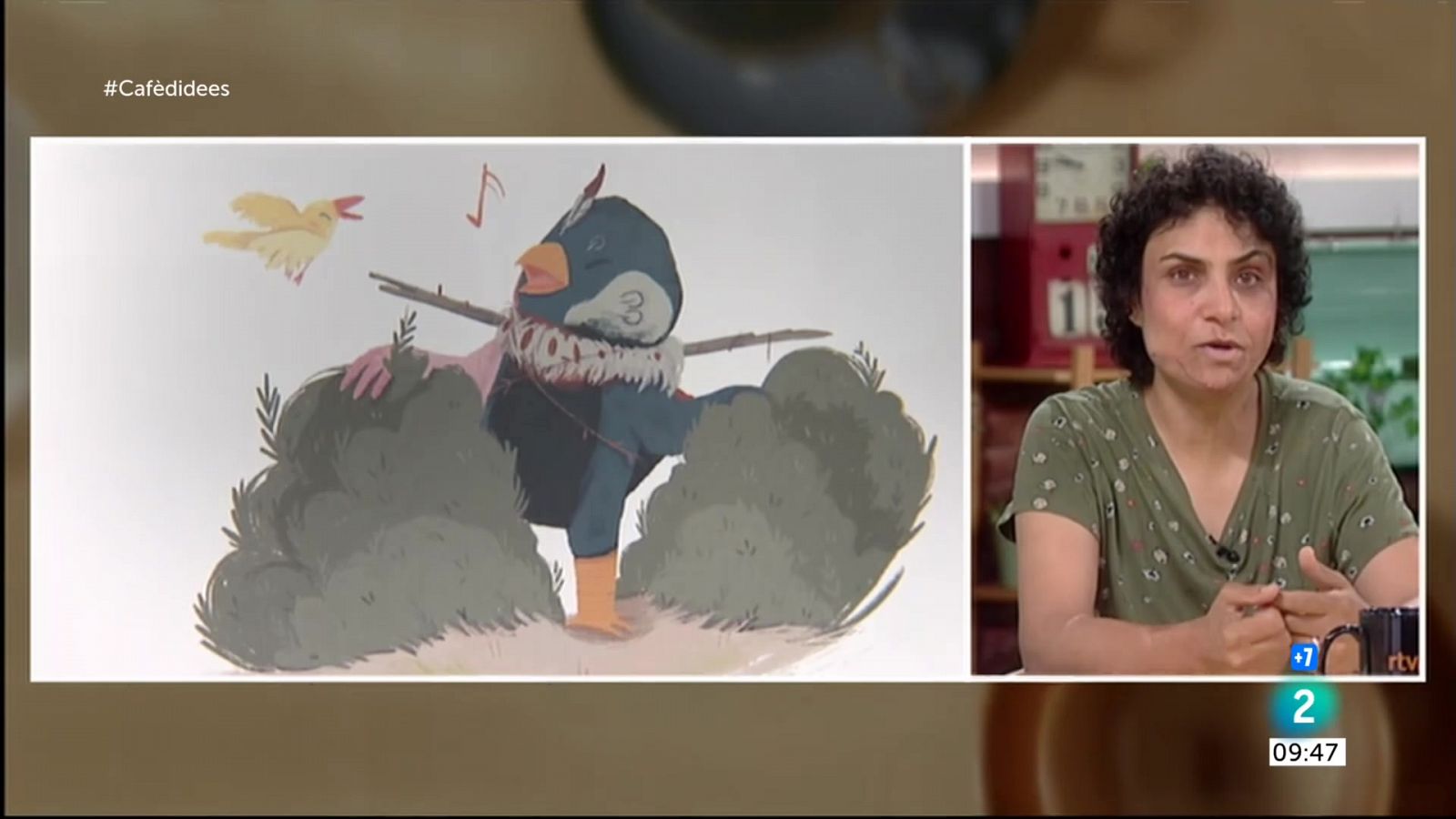 Nadia Ghulam ens presenta 'El país dels ocells sense ales'