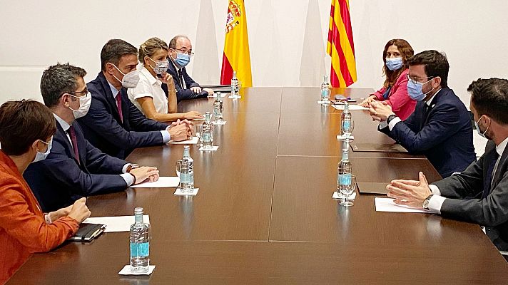 La tarde en 24h - Sánchez traslada al independentismo que "ni el referéndum ni la amnistía son posibles"