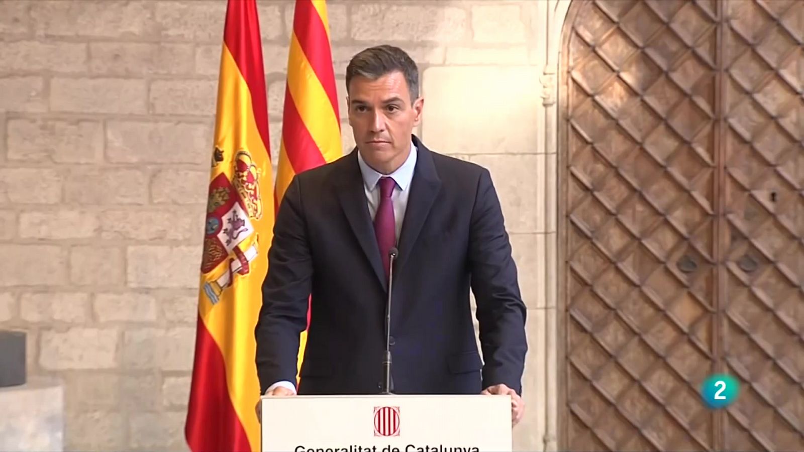 Aragonès planteja a Sánchez el referèndum com la solució "més inclusiva"
