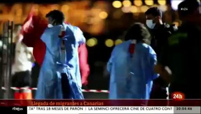 Informativo 24h - Llegan 400 migrantes a Canarias en las últimas 24 horas