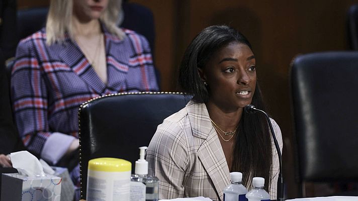 Telediario 2 - Biles, sobre los abusos a gimnastas: "Falló todo el sistema"