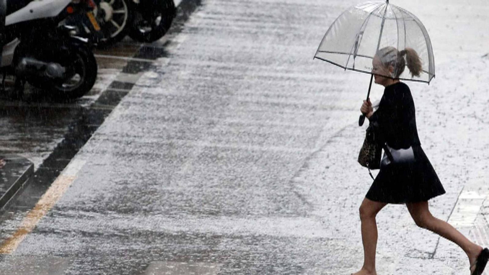 Los chubascos continúan en el norte de España y Baleares