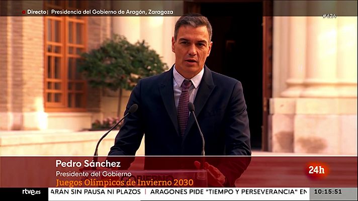 Informativo 24h - Pedro Sanchez apuesta por la igualdad para los Juegos 2030