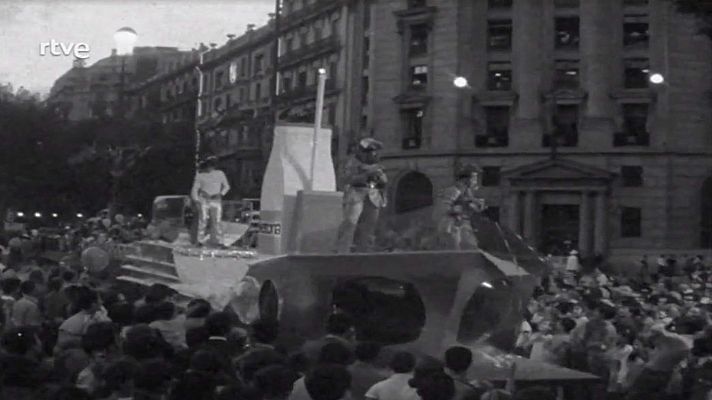 Arxiu TVE Catalunya - Cavalcada de les Festes de la Mercè del 1968