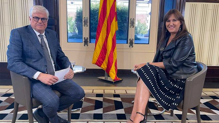 Aquí parlem - Entrevista a Laura Borràs, presidenta del Parlament